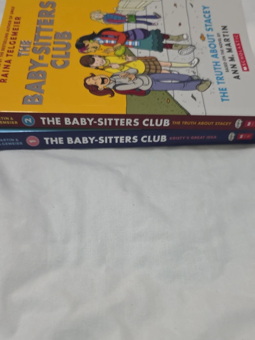 The Baby-Sitters Club Graphic Novels – Set of 2 (Yellow & Blue Covers)